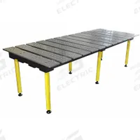 BUILDPRO Welding Table: 36.5 in Ht, 46 in Dp, 78 in Wd, 4,400 lb Wt Capacity, Plain (MPN TMA57846). Key specifications — Manufacturer Part Number: TMA57846; Brand: BUILDPRO; Hole Diameter: 5/8 in.