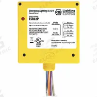 RIB Enclosed Pre-Wired Relay: 20 A Rating, DPDT, 0.50 in NPT (MPN ESR02P). Key specifications — Nipple Size: 0.50 in NPT; Brand: RIB.