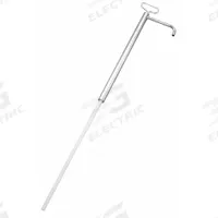DAYTON Hand Pump: Piston Action, Pump with Hose & Spout, Steel Housing, 8 oz per stroke, 22 in (MPN 4HA30). Key specifications — Brand: DAYTON; Housing Material: Steel; Maximum Flow Rate: 8 oz per stroke.