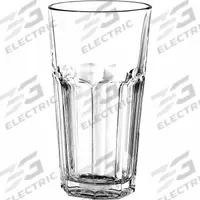G G MARCK & ASSOCIATES INC Beverage Glass: Rainier, 16 oz Capacity, Clear, Glass, 3 3/8 in Dia (MPN 375RT). Key specifications — Material: Glass; Pattern: Rainier; Brand: G G MARCK & ASSOCIATES INC.