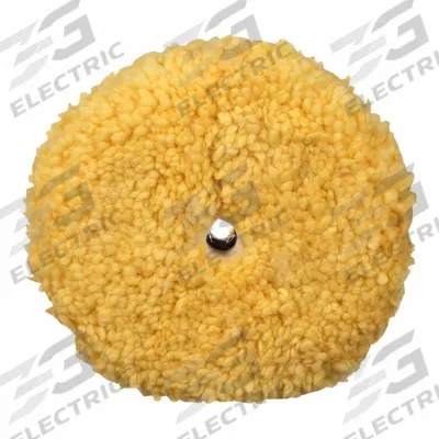 PERFECT-IT Wool Polishing Pad: Pad, Unthreaded Center Hole, Wool, 9 in Outside Dia - Vehicle Polishing Pad Assortments