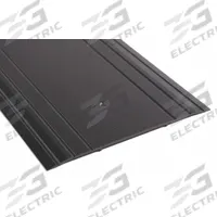 NATIONAL GUARD Door Threshold: Saddle, Aluminum, 4 ft Lg (MPN 1013DKB-48). Key specifications — Brand: NATIONAL GUARD; Transition Type: Fluted.
