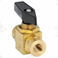 APPROVED VENDOR Manual Two-Way Ball Valve: 1/8 in, Brass, Straight, FNPT x FNPT, Std Port Ball Port (MPN G-PMFS-18). Key specifications — Brand: APPROVED VENDOR; Handle: Lever.
