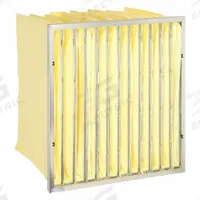 GRAINGER Pocket Air Filter: 24 in x 24 in x 15 in, MERV 14, Yellow, Synthetic, 12 Pockets (MPN 2JWA1). Key specifications — Display Sell UOM: EA; Brand: GRAINGER; Media Material: Synthetic; Performance Rating: MERV 14.