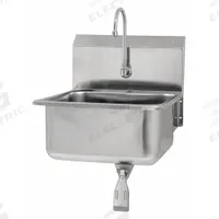 SANI-LAV Hands-Free Sink: 1 Stations, 10 in Bowl Dp, 19 in Bowl Lg, 16 in Bowl Wd, Faucet Included (MPN 5251-0.5). Key specifications — Includes Side Splash: Side Splash Not Included; Series: Stainless Steel Hand Wash Sink; Brand: SANI-LAV.