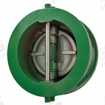 MUELLER STEAM SPECIALTY Double Disc Check Valve: Double Disc, Inline Valve Body, 8 in Pipe Size - Cast Iron Double-Door Wafer Check Valves