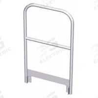 TRI-ARC Platform Handrail: 3.5 ft Overall Ht (MPN MPASGR30). Key specifications — Brand: TRI-ARC; Material: Aluminum; Color: Gray.