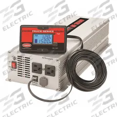 TUNDRA Inverter: Modified Sine Wave, Terminal Blocks, 1,500 W Continuous Output Power, 2 Outlets (MPN M1500). Key specifications — Brand: TUNDRA; DC Connection: Terminal Blocks; Input Voltage: 12V DC; Inverter Output Form: Modified Sine Wave; Output Frequency: 60 Hz; Output Voltage: 120V AC.