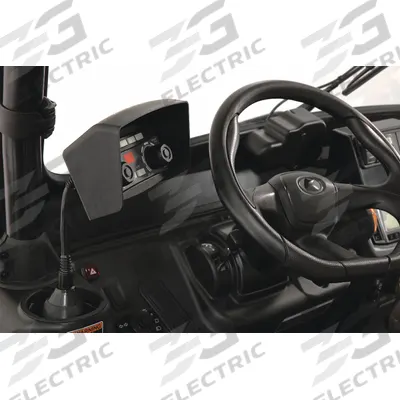 SNOWEX Controller Shield: Controller Shield, Steel, Black, UTVs, 60JC42 - Blade Edges & Kits