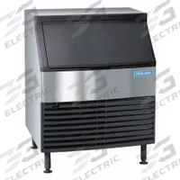 KOOLAIRE Ice Machine: Dice, 256 lb Ice per Day, Air Cooled, 38 1/2 in Ht, 30 in Wd, 28 1/8 in Dp (MPN KDF0250A). Key specifications — attr1277432: 115V; attr1280375: No; attr1277431: 6 in Adjustable Legs.
