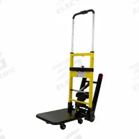 VOLTSTAIR Hand Truck Dolly: 500 lb Cap, Flow-Back, Aluminum, Flat-Free, 18 in W x 25 in D Nose Plate (MPN TROL). Key specifications — Frame Type: Flat Back; Frame Material: Aluminum; Charge Time: 3 to 4hr; Brand: VOLTSTAIR.
