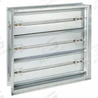 23.75"H-W 5"L GStl Volume Control Dampr: 5 in L, 23 3/4 in H, 23 3/4 in W, Hat Channel, Single (MPN 2LRZ1). Key specifications — Mounting Location: Ceiling; Blade Seal Material: TPE; Blade Type: V-Groove; Brand: DAYTON; Maximum Air Velocity: 3000 fpm; Switch Action: Normally Open; Includes: Extension Pin Kit.