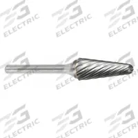 SGS PRO Carbide Bur: Ball-Nosed Cone, SL-4, Inox Cut, 1/2" x 1 1/8" Head, 1/4" Shank (MPN 19186). Key specifications — attr985174: SL-4; attr952435: SGS PRO.