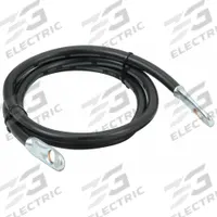 GROTE Switch to Starter Cable: Switch to Start Cable, 4 ga Wire Size, 40 in Overall Lg, Black, 60VDC (MPN 84-9261). Key specifications — Termination Type: Switch to Start Cable; Connection Type: Bolt; Maximum Voltage: 60VDC; Wire Color: Black; Wire Size: 4 ga; Brand: GROTE.