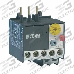 EATON Overload Relay: Thermal Protection, 3 Poles, 1NO/1NC, Phase Loss Sensitivity, Frame Size A (MPN XTOM012AC1). Key specifications — Brand: EATON; Auxiliary Contact Form: 1NO/1NC; Compatible Contactor Series: XT Mini Contactors; Frame Size: A; Phase Loss Sensitivity: Yes; Thermal Units Required: None (Relay Includes Integrated Bimetallic Elements); Compatible Contactors: Frame Size A.