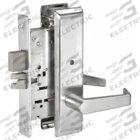 ASSA ABLOY ACCENTRA Door Lockset: Privacy Lever Locksets, Chrome (MPN AUCN8802FL x 626). Key specifications — Ligature Resistance: Not Ligature-Resistant; Brand: ASSA ABLOY ACCENTRA; Lockset Function ANSI Code: F19; Visual Indicator Message: No Message; Lockset Style: Augusta; ADA Compliant: No; Finish: Satin Chromium-Plated.