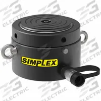 SIMPLEX Lock Nut Hydraulic Ram: 55 ton Nominal Capacity, 2 in Nominal Stroke Lg, 10.97 sq in, RLL (MPN RLL502). Key specifications — attr1108313: RLL; attr96792: 10.97 sq in; attr98878: SIMPLEX.