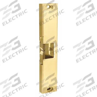HES Electric Door Strike: 1 3/4 in Wd, 9 in Ht, Rim - Rim Electric Strikes for Exit Devices