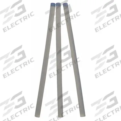 WESTWARD Hot Melt Adhesive: Smooth Sticks, 7/16 in Dia, 10 in Lg, Clear, 12 ct Pack Qty - General Purpose Hot Melt Adhesives