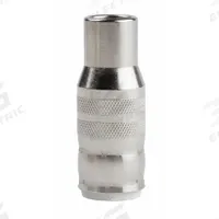 LINCOLN ELECTRIC Nozzle: 5/8 in, Bottleneck, Flush, Threaded (MPN KP3161-1-62F). Key specifications — Manufacturer Part Number: KP3161-1-62F; Nozzle to Tip Relationship: Flush; For Contact Tip Series: Magnum Pro 550A; For MIG Gun Series: Magnum Pro 550; Brand: LINCOLN ELECTRIC.