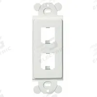 PANDUIT GFCI Module Frame: Mini Com, White, 2 Ports, CFG2WH. Key specifications — Color: White; Brand: PANDUIT.