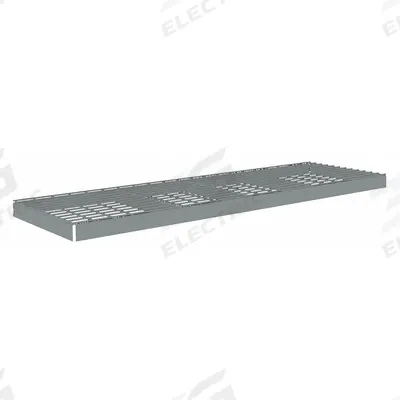 TENNSCO Shelf: 84 in x 24 in, 1,500 lb Load Capacity, Steel, 5 ga Decking, Gray - Wire Decking Shelf Kits for Boltless Shelving