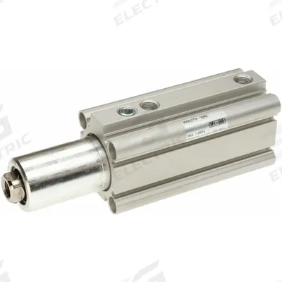 SMC Air Cylinder: 40 mm Bore Dia, 145 MPa Max Op Pressure, 1/8 in Rc, Rubber Cushion - Rotary Clamp Cylinders