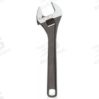 CHANNELLOCK Adjustable Wrench: Alloy Steel, Black Phosphate, 10 in Overall Lg, 1 3/8 in Jaw Capacity (MPN 810NW). Key specifications — attr309359: Black Phosphate; attr324924: CHANNELLOCK; attr309358: Alloy Steel.