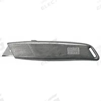 MARTOR Safety Knife: 5 1/2 in Overall Lg, Plain, Zinc, Unpainted, Screw (MPN 8152.19). Key specifications — attr307837: Screw; attr307833: Unpainted; attr307831: Plain; attr307832: Zinc; attr324891: MARTOR.