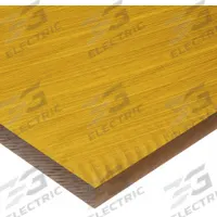 PEI Bar: 0.75 in Thick, 4 in x 12 in, Amber, Translucent, 15,200 psi Tensile Strength, 1.0 ft-lb/in (MPN BULK-PS-PEI-49). Key specifications — Impact Strength: 1.0 ft-lb/in; Clarity: Translucent.