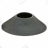 10"H-W Plastic Roof Vent Pipe Flashing: For Pitched Roof, Square Base, For 1 Pipes, 6 in Max Pipe (MPN 14205). Key specifications — Top Opening: Open; Material - Collar: Rubber; Brand: OATEY.