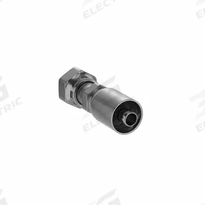 Parker Hydraulic Crimp Fitting: Steel x Steel, Straight, -8 For Hose Dash Size - Parker Crimp Hydraulic Hose Fittings with ORS Connection