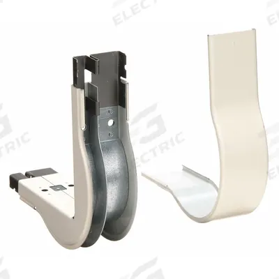 LEGRAND Full Capacity External Elbow: 2400D, 2 in Wd, 1 in Ht, Steel - 90 Degree Elbows for Multichannel Raceways