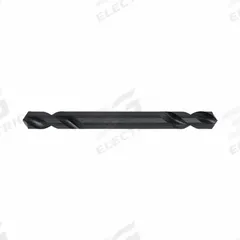 CLE-LINE Double End Drill Bit: 1/4", 135° Split Point, Black Oxide HSS (MPN C20503). Key specifications — attr1264839: Regular Spiral; attr1235897: 0.2500.