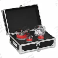TROEMNER Calibration Weight Kit: 2 kg Nominal Mass, Cylinder Calibration Wt, 1, Accredited, Metric (MPN 7265-1W). Key specifications — Kit Contents Included: Case; Brand: TROEMNER; Calibration Weight Material: Aluminum.