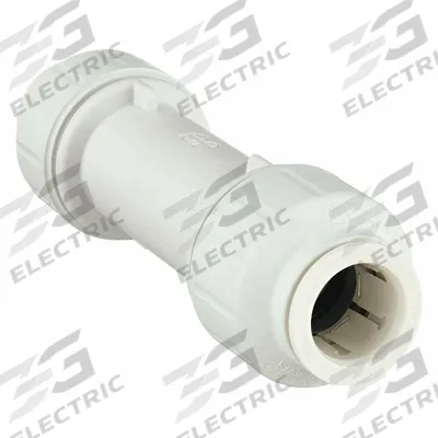 JOHN GUEST Push-Fit Adapter Fitting: 3/4 in OD x 3/4 in OD Size - Polysulfone Push-to-Connect Tube Fittings