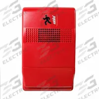 EDWARDS SIGNALING Chime: 24V DC, Chime Sound, Red, Chime, 7/8 in Overall Dp, 2 3/4 in Overall Wd (MPN EG1R-C). Key specifications — Brand: EDWARDS SIGNALING; Manufacturer Part Number: EG1R-C; Operating Voltage: 24V DC; Color: Red.