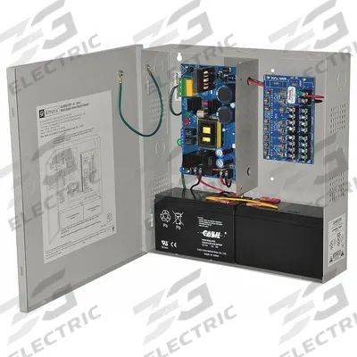 ALTRONIX Power Supply 8Fuse 12VDC Or 24VDC @ 6A: Power Supply - Power Supply Boards with Enclosures