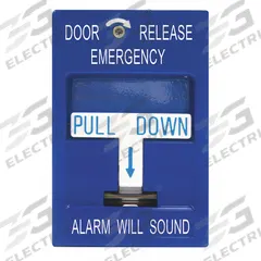 SDC Exit Push Button: 1 3/8 in Ht, 1 3/8 in Dp, 1 3/8 in Wd, Stainless Steel, Gray (MPN 492). Key specifications — Product Type: Exit Push Button; Operation Type: Hand Pull; ADA Compliant: No; Brand: SDC; Color: Gray.