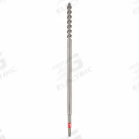 MILWAUKEE Auger Drill Bit: 13/16 in Drill Bit Size, 22 in Overall Lg, Hex Shank, Pole Auger Auger (MPN 48-13-7807). Key specifications — attr255259: Pole Auger; attr255260: Carbide Tipped; attr255261: Bright (Uncoated); attr277197: MILWAUKEE.