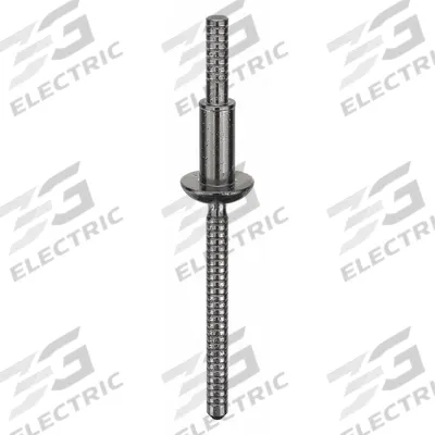 MAGNABULB Blind Rivet,1.751" L,0.1875" dia,PK25: Inch, 1 3/4 in Overall Lg, 13/32 in Body Lg - Domed-Head Blind Rivets