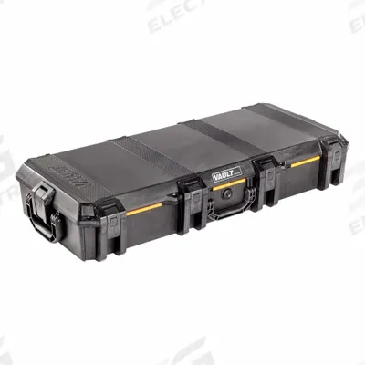 PELICAN Protective Case: 14 1/2 in x 36 1/2 in x 6 in, Solid, Black - Lightweight Long Cases