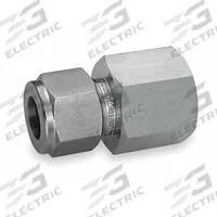 HAM-LET Compression Fitting Adapter: 14 mm OD x 1/2 in Pipe Fitting Size, Compression x FNPT (MPN 766L SS 14MMX 1/2). Key specifications — Compatible Fitting Brands: Swagelok; Brand: HAM-LET.
