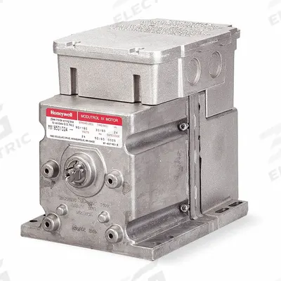 Honeywell Rotary Actuator: Dampers/Valves, On/Off, Spring Return, 60 in-lb, 24V AC - Fail-Safe Actuators with Spring Return