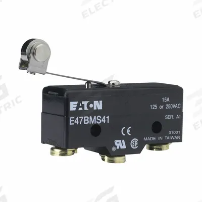 EATON Snap Action Switch: Roller Lever Actuator, SPDT - Roller-Lever Snap-Action Switches