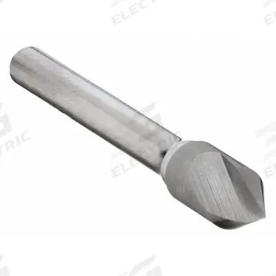 KEO Countersink: 60°, 1 Flute, 1/2 in Body Dia - Fast-Cutting Single-Flute Countersinks