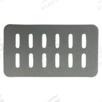 VERTX Double Adaptor Panel: Gray, Hook-and-Loop, Hook-and-Loop Closure (MPN VTX5125GF). Key specifications — attr188437: Gray; attr188438: Hook-and-Loop.