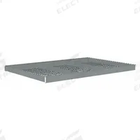 TENNSCO Shelf: 72 in x 48 in, 2,000 lb Load Capacity, Steel, 5 ga Decking, Gray, Shelf (MPN ZLCS-7248W). Key specifications — Decking Material: Steel; Includes: (2) Channel Beams; Decking Finish: Zinc Plated; Shelf Configuration: Single Straight; Color: Gray; Frame Material: Steel; Brand: TENNSCO; Frame Finish: Zinc Plated.