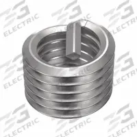 HELI-COIL Helical Insert: Tanged Tang Style, Free-Running, 1/2"-14 Thread Size, Plain, Plain, 5 PK (MPN K327-8). Key specifications — attr798694: 18-8; attr798710: Right Hand; attr798707: 1/2"-14; attr798676: Metal; attr798705: Inch; attr798675: HELI-COIL; attr798708: 200,000 to 250,000 psi; attr798713: ANPT.