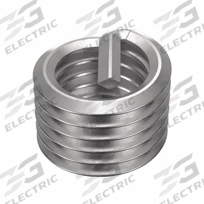 HELI-COIL Helical Insert: Tanged Tang Style, Free-Running, 1/2"-14 Thread Size, Plain - Free-Running Tanged Helical Inserts